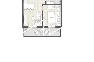 Jednosoban stan na izvrsnoj lokaciji Plovanija, Zadar, novogradnja (prodaja)