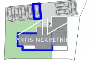 BRODARICA - ŠIBENIK 90 m OD MORA, POGLED NA MORE, NOVOGRADNJA