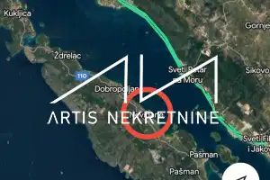 PRVI RED DO MORA, GRAĐEVINSKI TEREN, OTOK PAŠMAN, NEVIĐANE