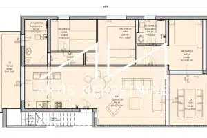 VINJERAC, PROSTRANI APARTMAN PRVI RED DO MORA S BAZENOM