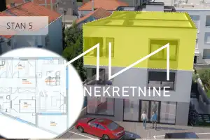 ZADAR – BELAFUŽA: SPACIOUS TWO-BEDROOM APARTMENT, 2 GARAGE SPACES – CONTEMPORARY URBAN DEVELOPMENT