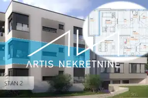 ZADAR - BELAFUŽA: KOMFORAN TROSOBAN STAN, GARAŽA - URBANA NOVOGRADNJA