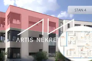 ZADAR - BELAFUŽA: TROSOBAN STAN, 2. KAT, GARAŽA - URBANA NOVOGRADNJA