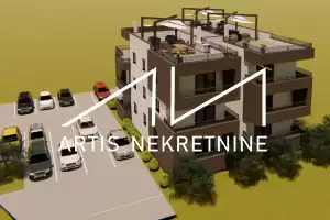 ZADAR MELADA - DVOSOBAN PENTHOUSE S KROVNOM TERASOM - POGLED NA MORE