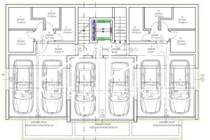 ZADAR, VIŠNJIK: DVOSOBAN STAN U VISOKOM PRIZEMLJU, GPM, LIFT