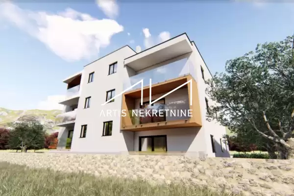 BRODARICA ŠIBENIK - NEWBUILDING APARTMENT 90 m FROM THE SEA - SEA VIEW