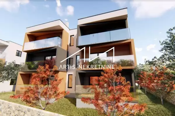 BRODARICA ŠIBENIK - NEWBUILDING APARTMENT 90 m FROM THE SEA - SEA VIEW