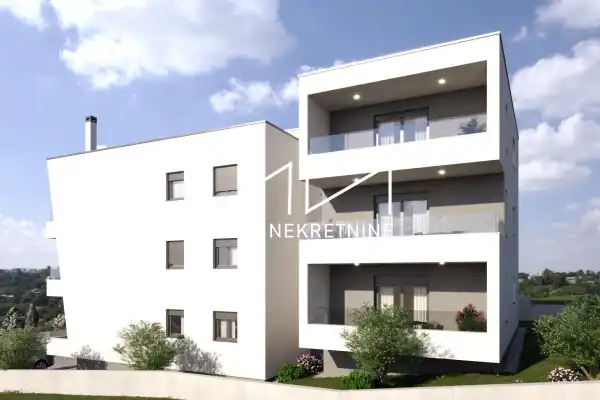 Dvosoban stan S1 Zadar, Belafuža/Maslina, visoko prizemlje -veliki vrt