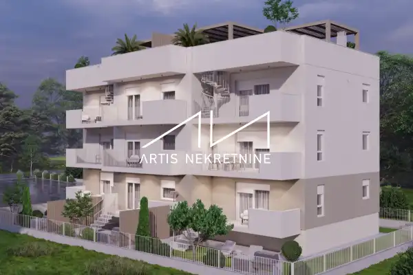 Jednosoban stan, Plovanija, Zadar, drugi kat, novogradnja (prodaja)