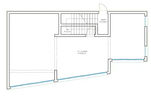 Zadar - Belafuža: Najam: poslovni prostor, 150 m2, prometna pozicija