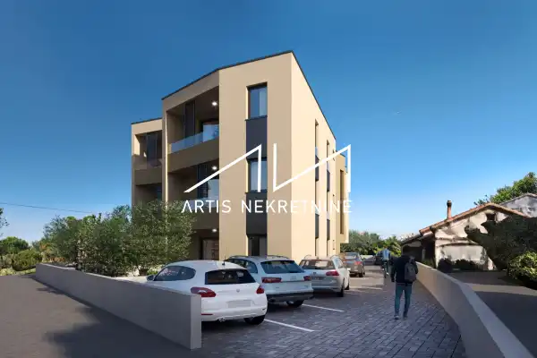 Zadar, Bokanjac, dvosoban stan, 2. kat - 2 parkinga, novogradnja